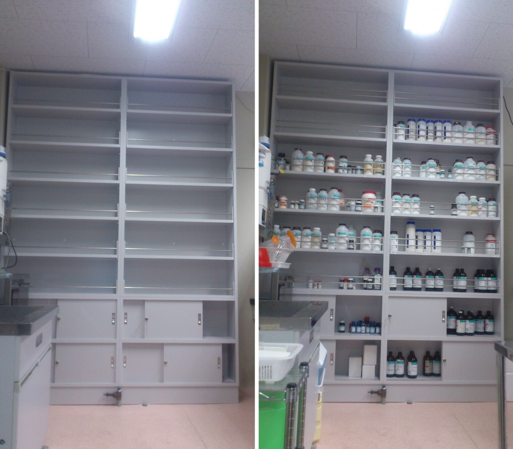 特型薬品棚